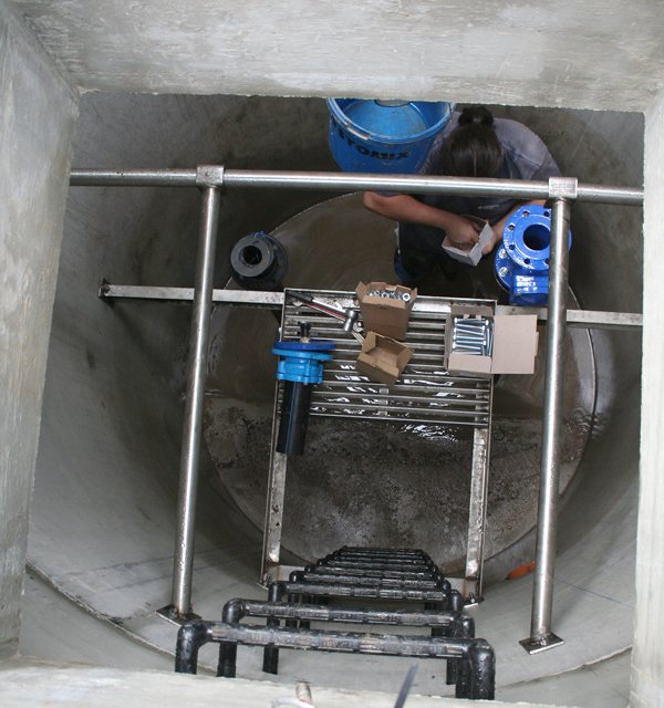 Montáž čerpací jímky