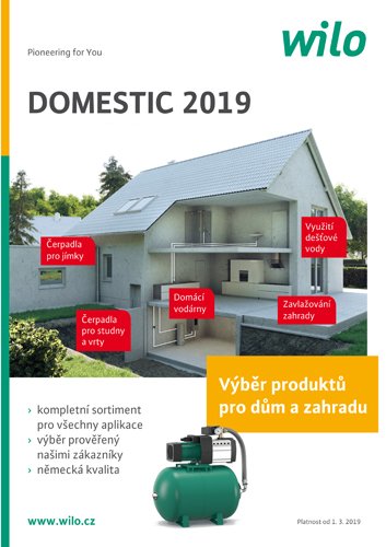 Akce čerpadla Wilo